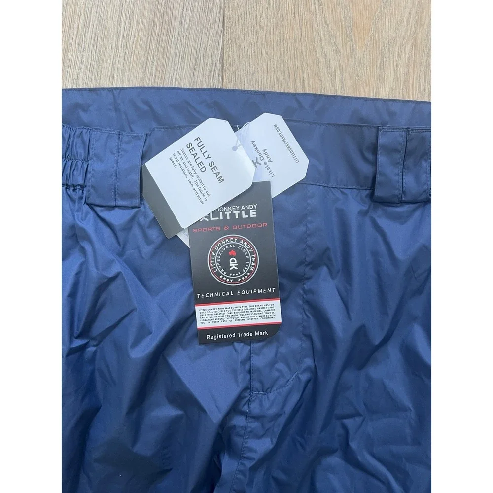 Little Donkey Andy‎ XXL Men's Quick-Dry UPF 50+ Hiking Cargo Pants Blue